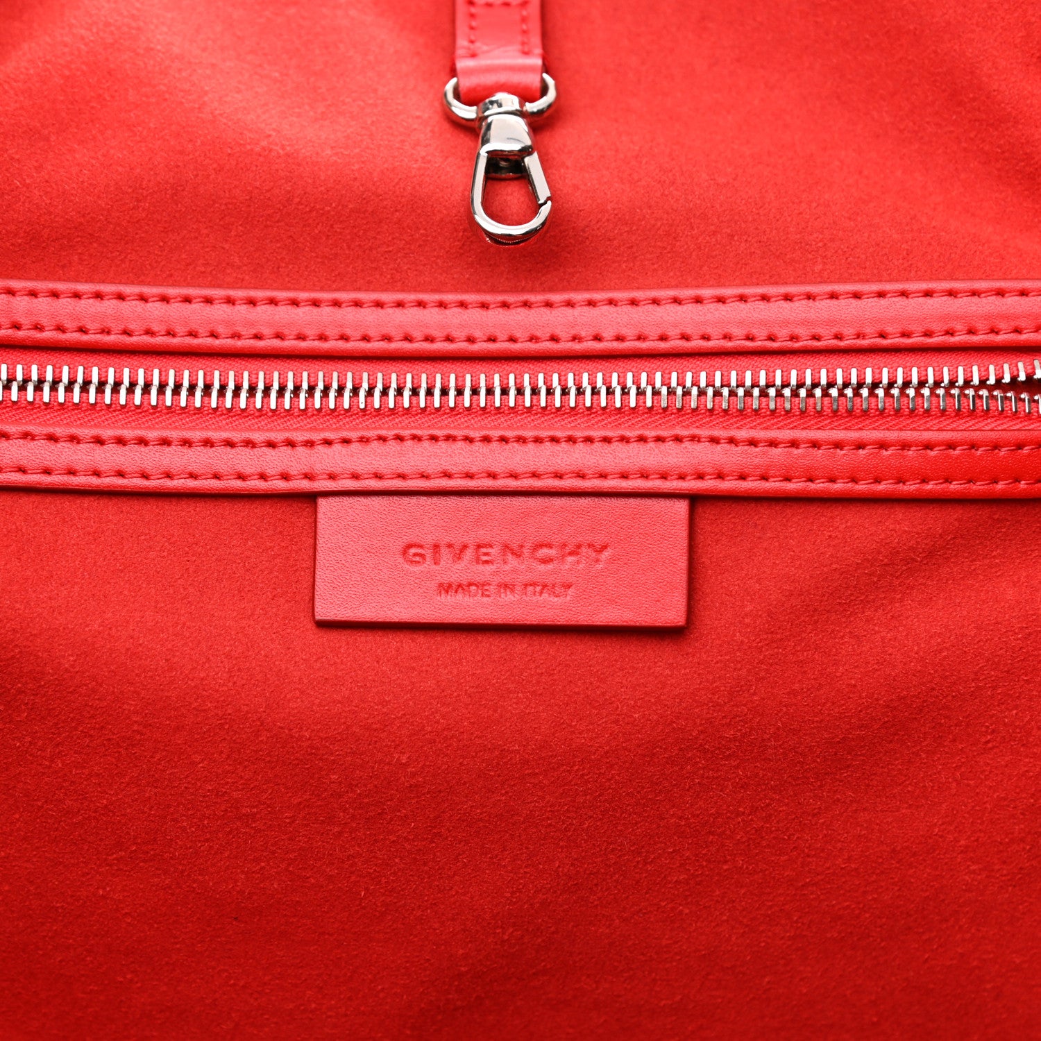 Givenchy Calfskin Large Whipstitch Antigona Tote Red 7 of 11
