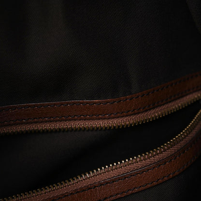 Gucci Monogram Large Jockey Hobo Dark Brown 10 of 23