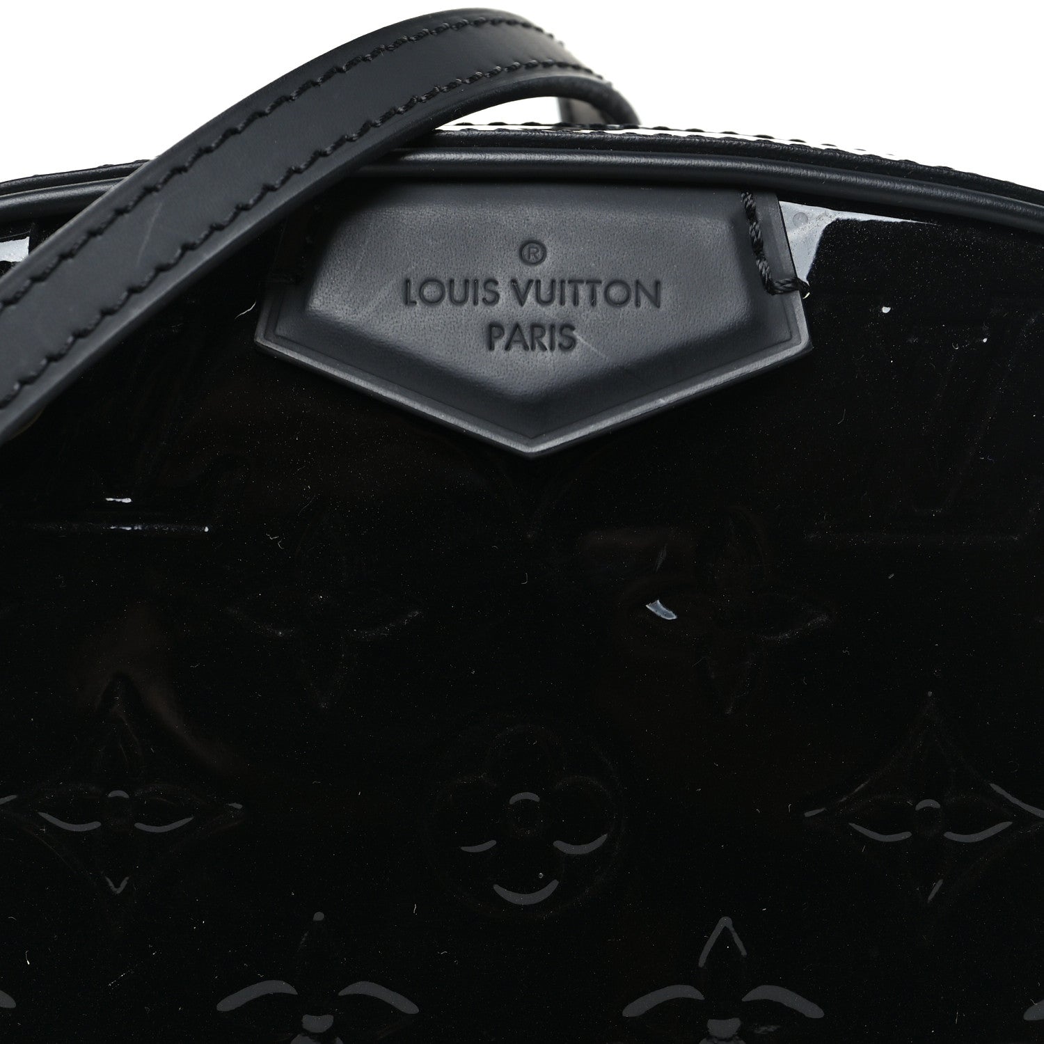 Louis Vuitton Vernis Belt Bag Black 7 of 9