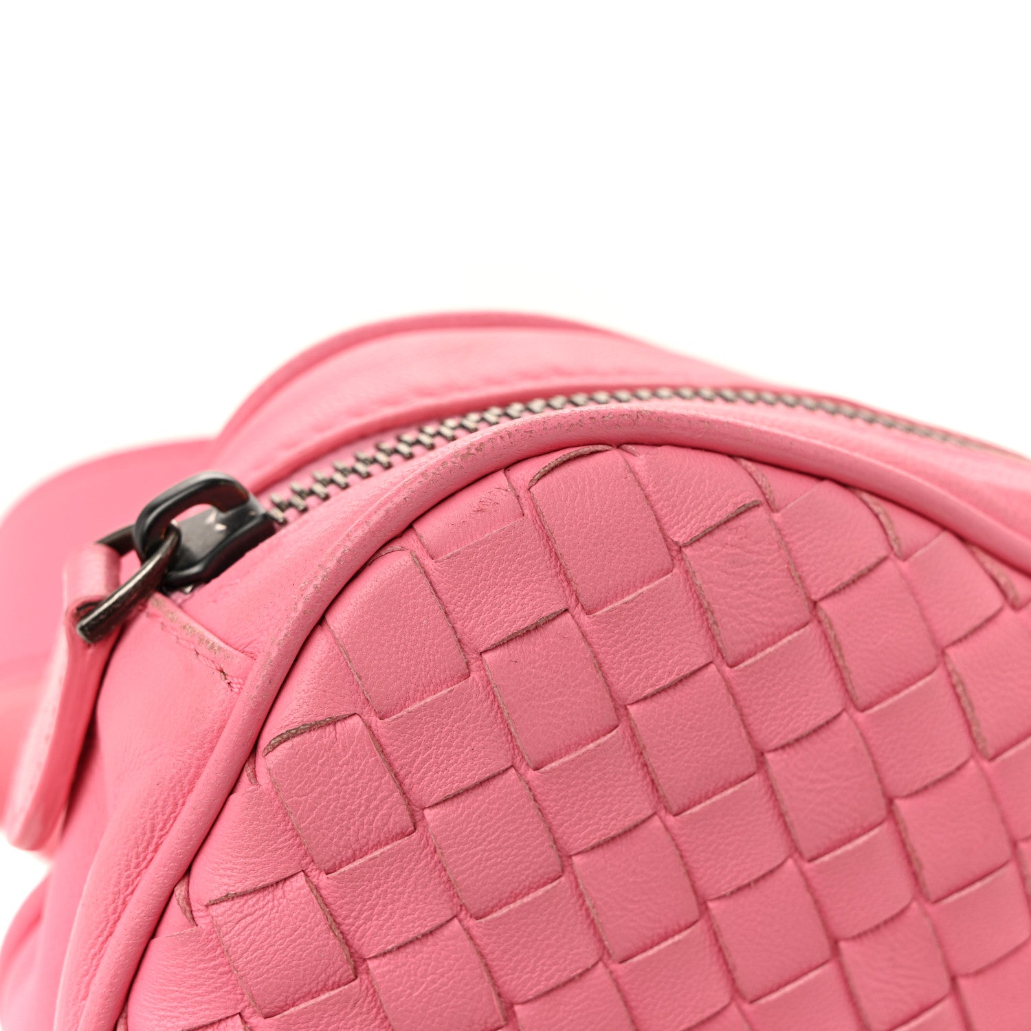 Bottega Veneta Nappa Intrecciato Belt Bag Pink 24 of 30