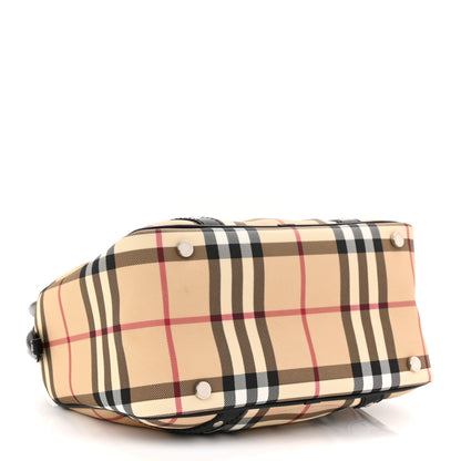 Burberry House Check Mini Studded Bowler Black 4 of 11