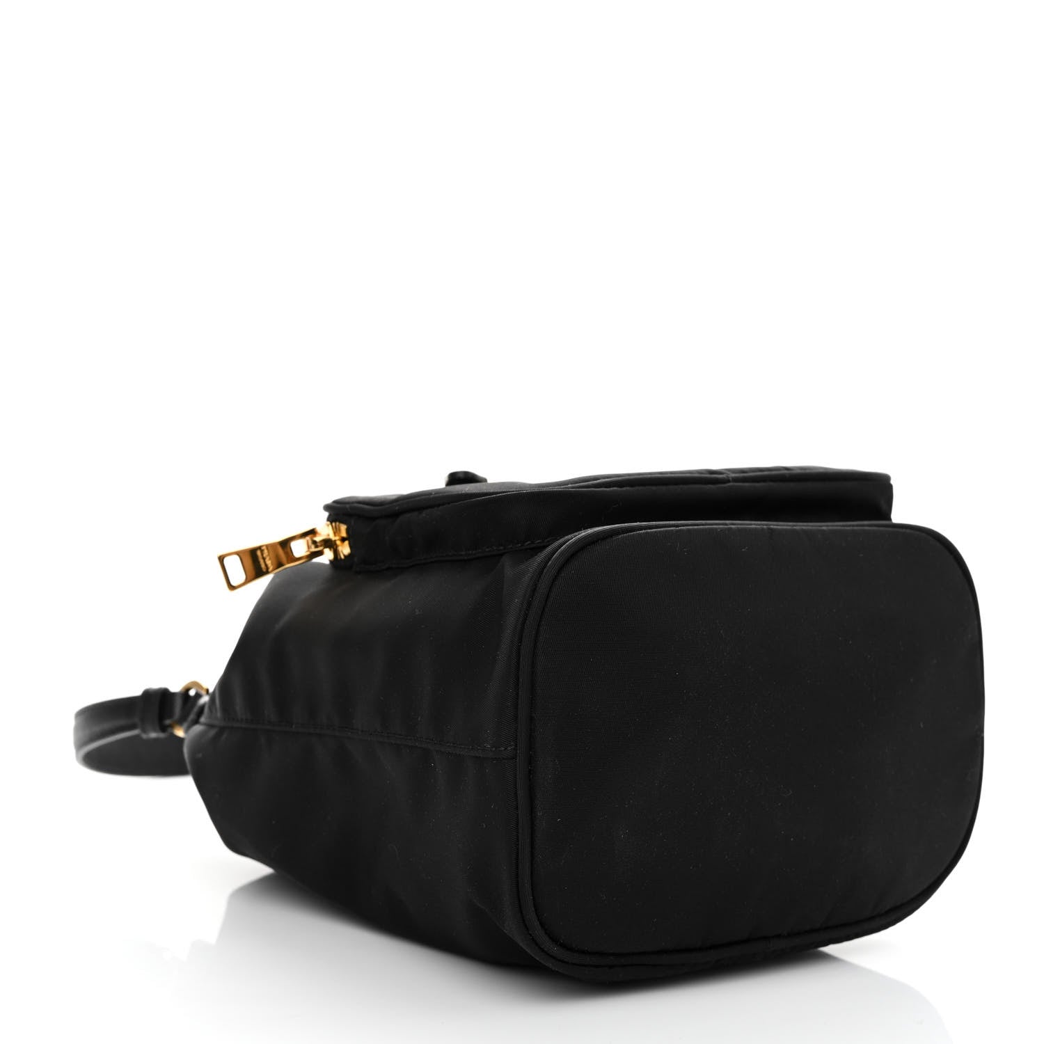 Prada Re-Nylon Duet Drawstring Shoulder Bag Black 4 of 12