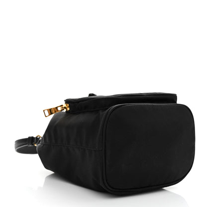 Prada Re-Nylon Duet Drawstring Shoulder Bag Black 4 of 12