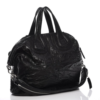 Givenchy Wrinkled Lambskin Medium Nightingale Black 4 of 16