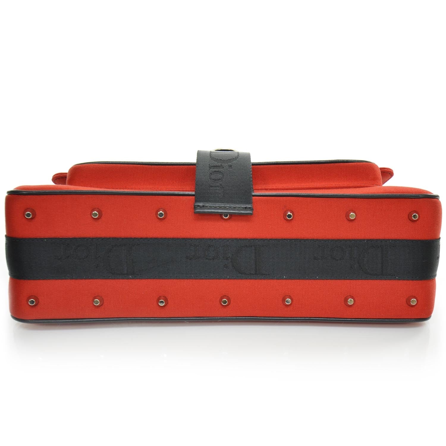 Christian Dior Silk Jersey Hardcore Bag Red 4 of 9