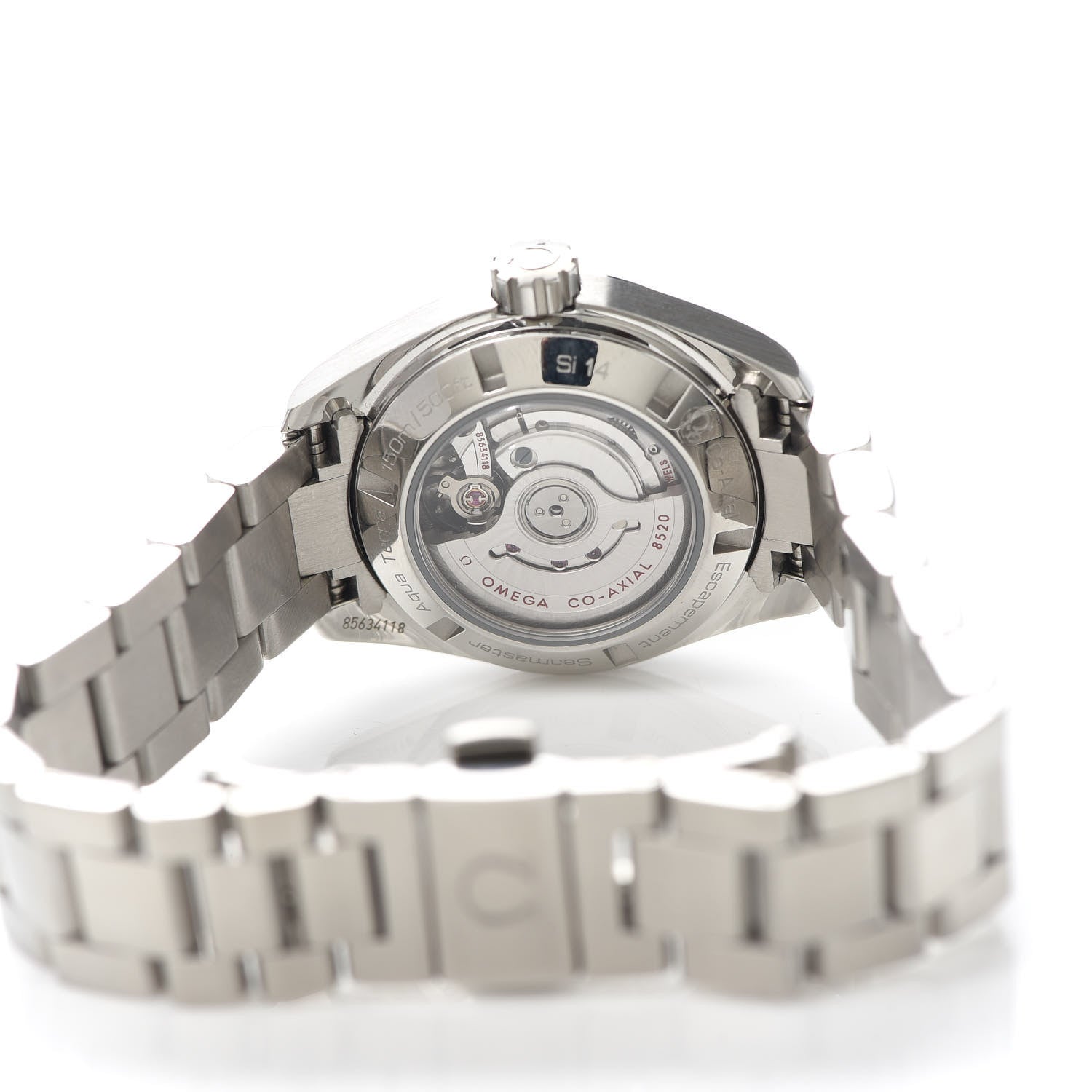Omega Stainless Steel 30mm Seamaster Aqua Terra 150M Seamaster Co-Axial Automatic Watch Grey 231.10.30.20.06.001 4 of 6