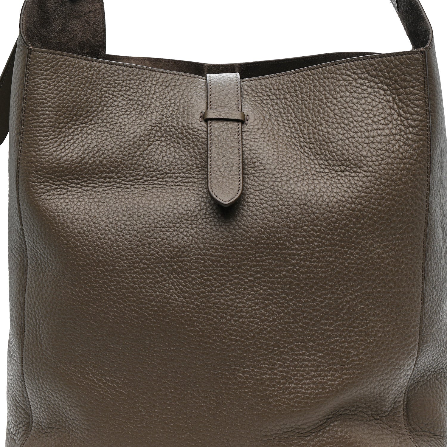 The Row Grained Calfskin Blake Hobo Elephant 11 of 15