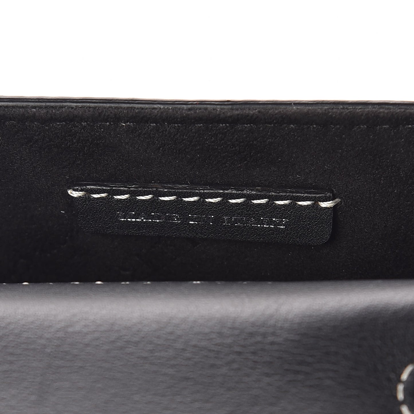 Trench Calfskin Splash Print Mini DK88 Top Handle Bag Black