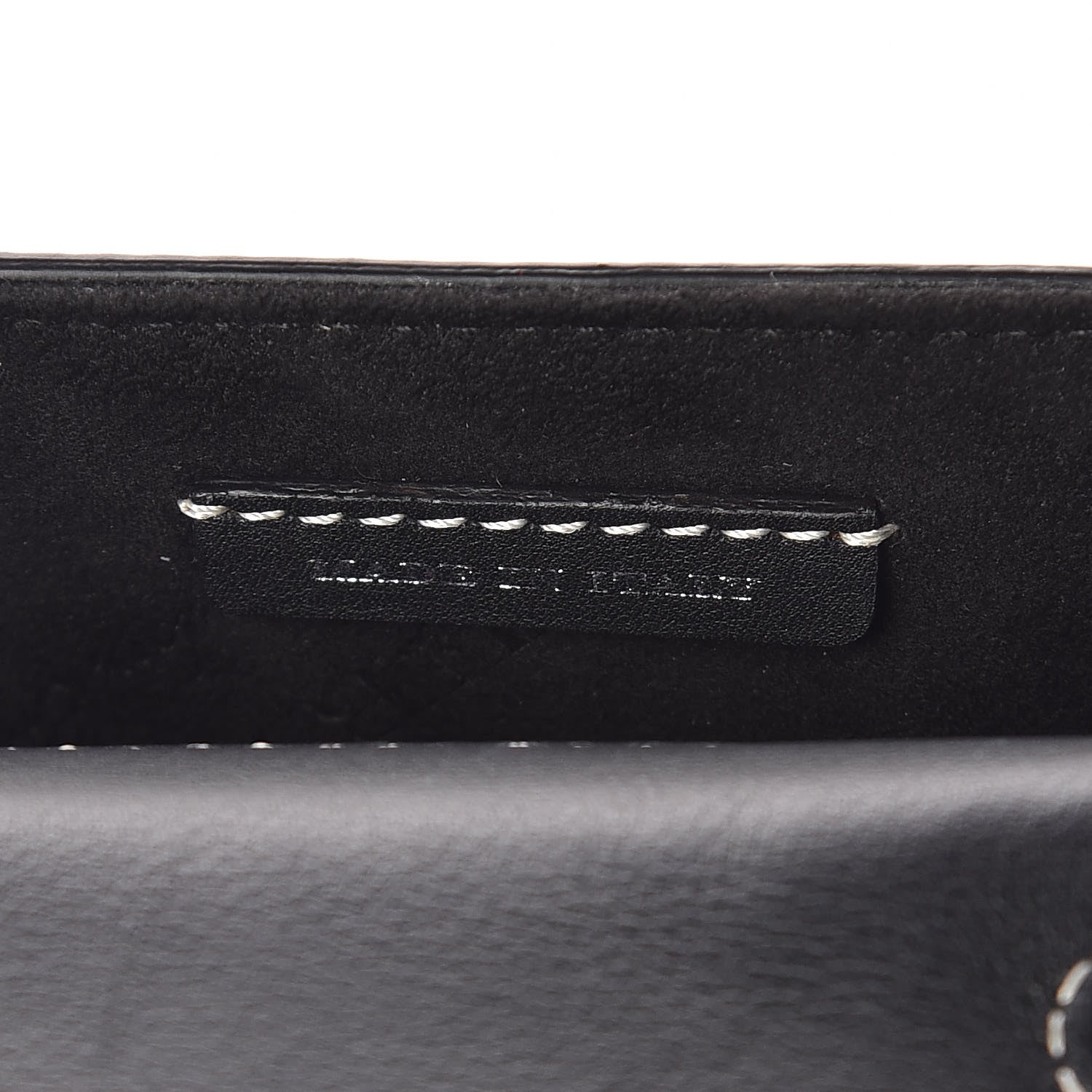 Burberry Trench Calfskin Splash Print Mini DK88 Top Handle Bag Black 7 of 10