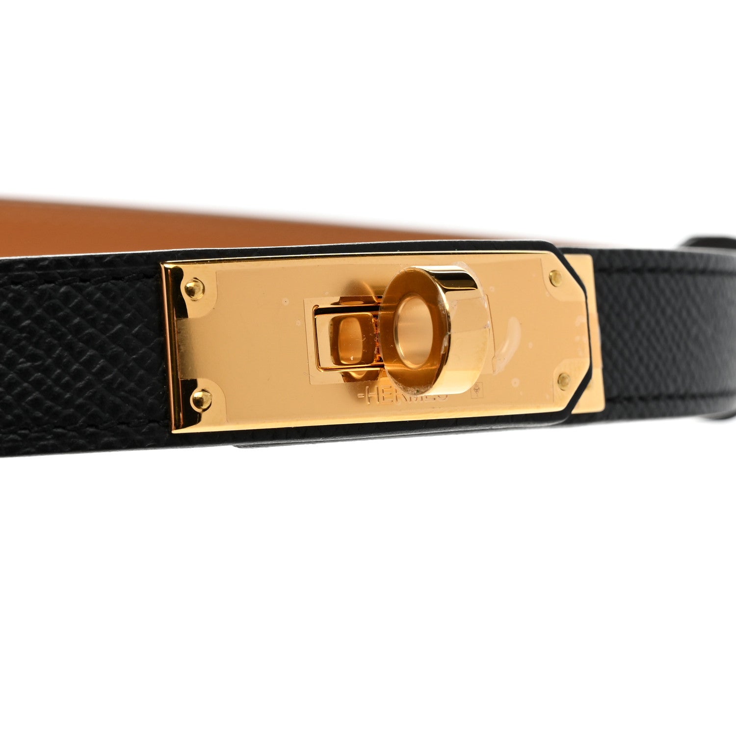 Hermes Epsom Kelly Belt Black 4 of 6