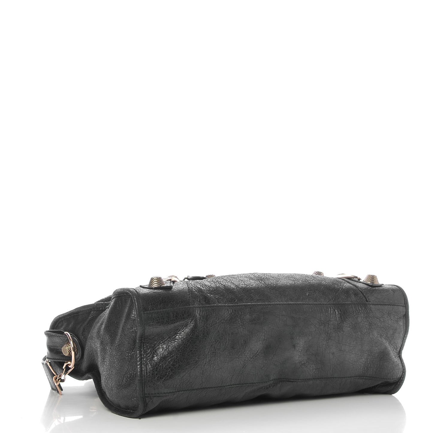 Agneau Giant 21 Rose Gold Hardware City Black