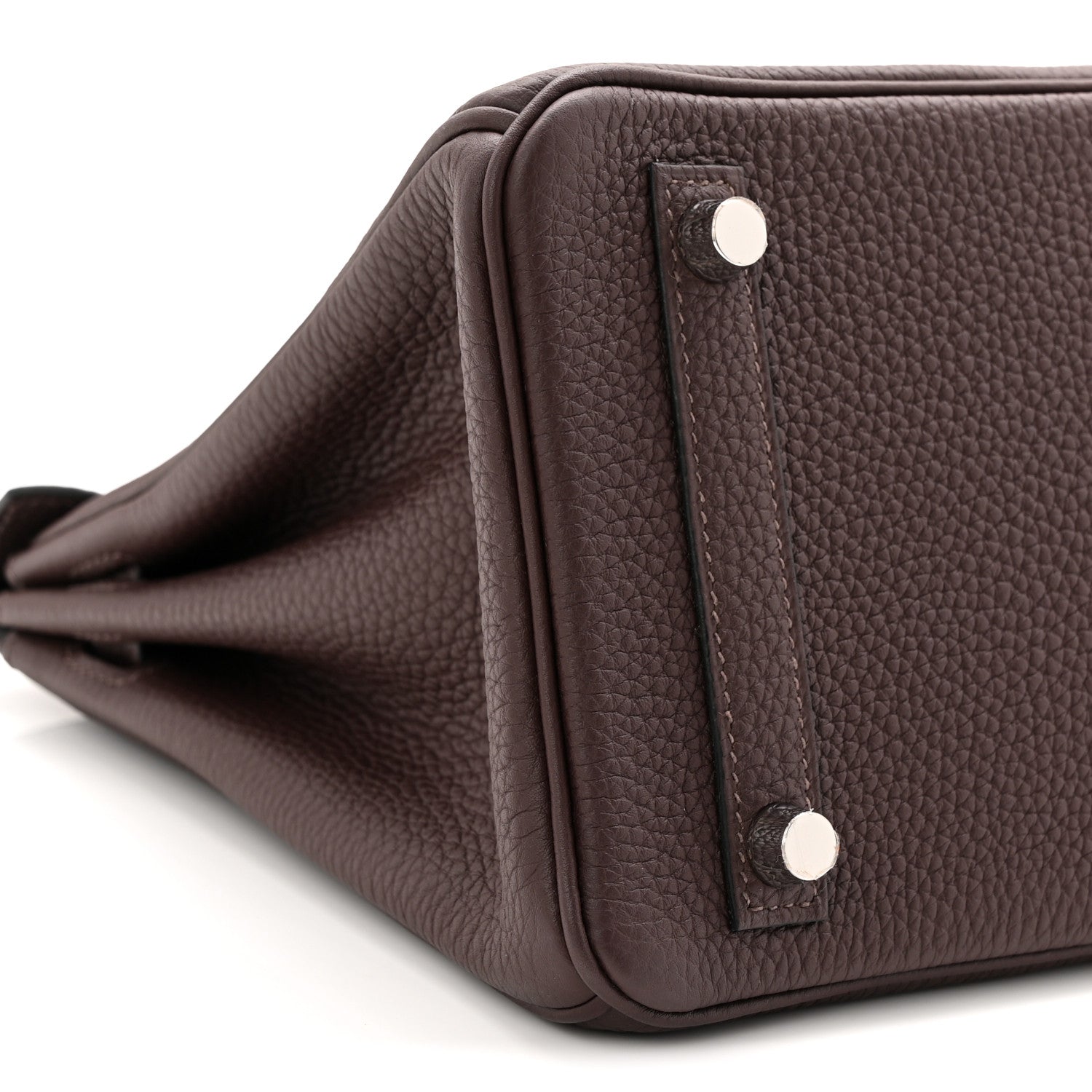 Hermes Togo Birkin 25 Chocolate 9 of 11