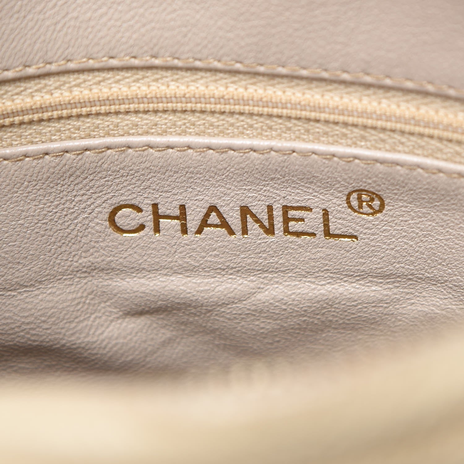 Chanel Caviar Quilted Shoulder Bag Beige Clair 6 of 19