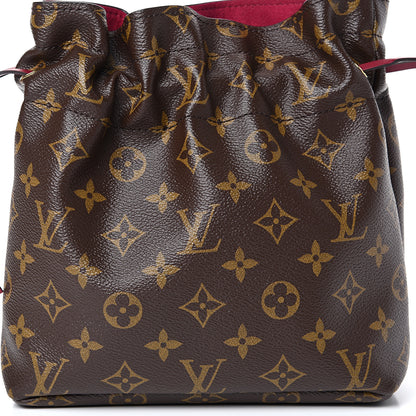 Louis Vuitton Monogram Pouch Noe Fuchsia 7 of 10