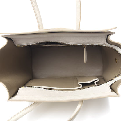 Celine Goatskin Micro Luggage White 4 of 11