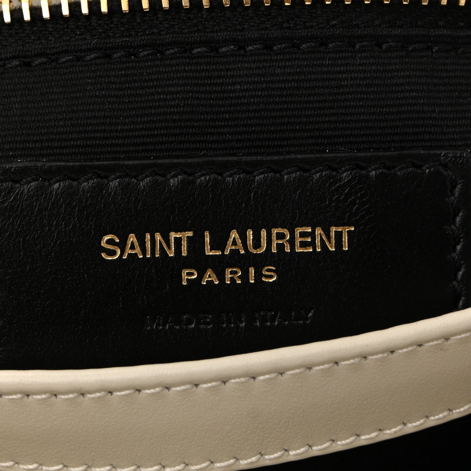 Saint Laurent Calfskin Y Quilted Monogram Toy Loulou Crossbody Bag Crema Soft 6 of 10