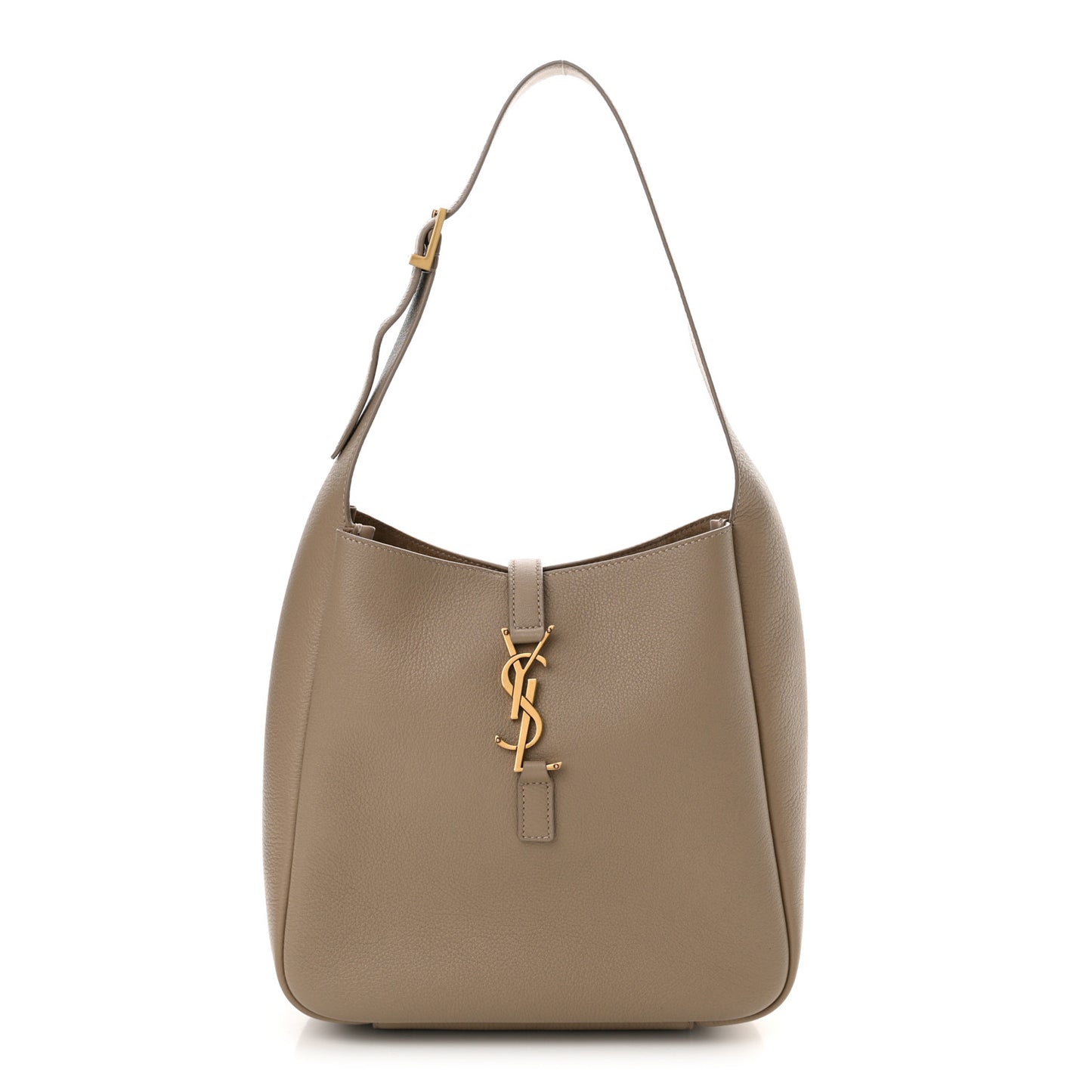 Smooth Calfskin Small Le 5 A 7 Soft Hobo Dusty Grey