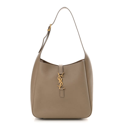 Saint Laurent Smooth Calfskin Small Le 5 A 7 Soft Hobo Dusty Grey 1 of 13