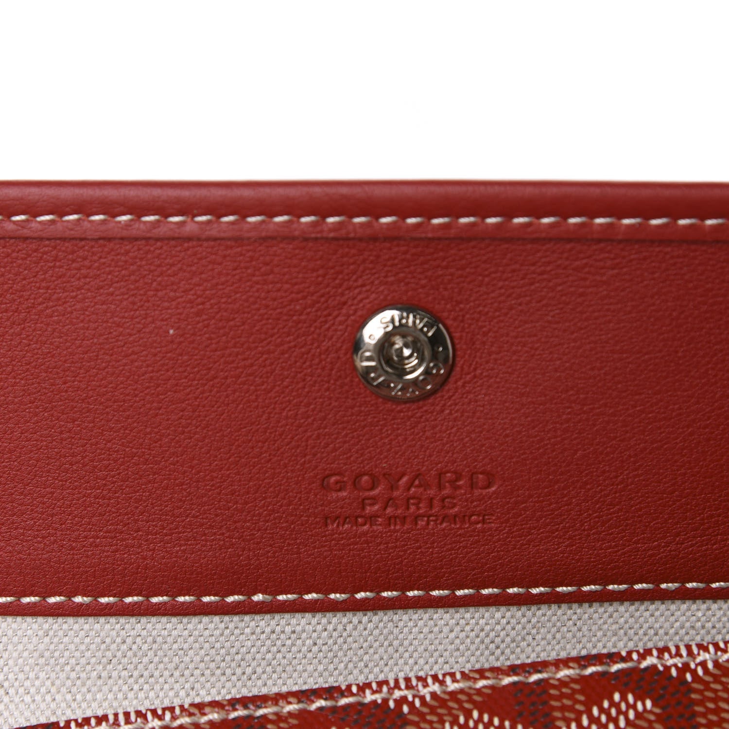 Goyard Goyardine Saint Louis GM Red 8 of 9