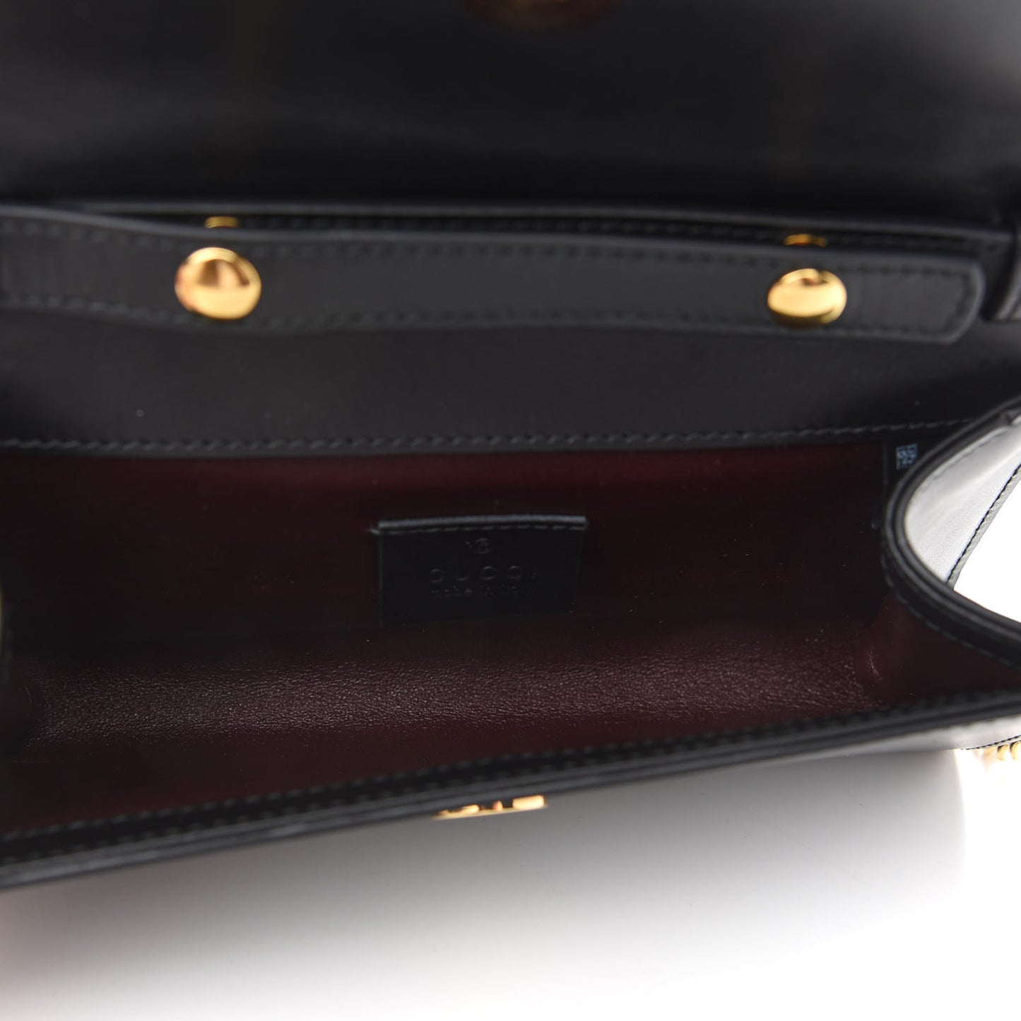 Smooth Calfskin Mini Zumi Shoulder Bag Black