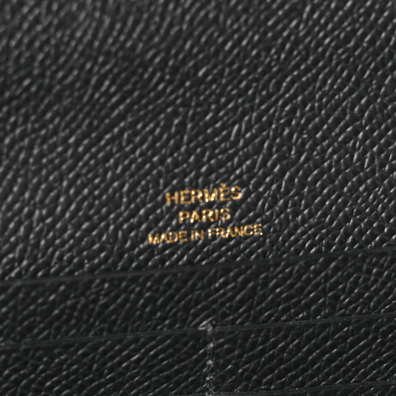 Hermes Epsom Maillon Wallet To Go Black 6 of 10