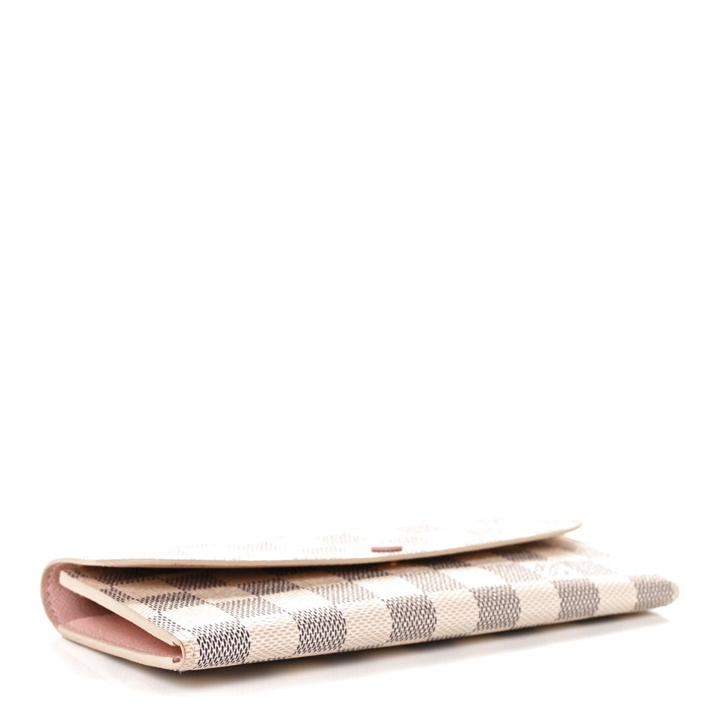 Damier Azur Emilie Wallet Rose Ballerine