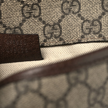 Gucci GG Supreme Monogram Neo Vintage Web Belt Bag Brown 7 of 10