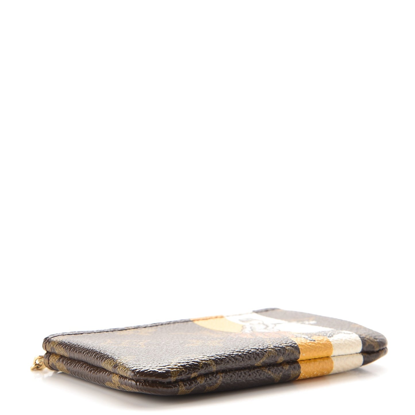 Monogram Groom Key Pouch