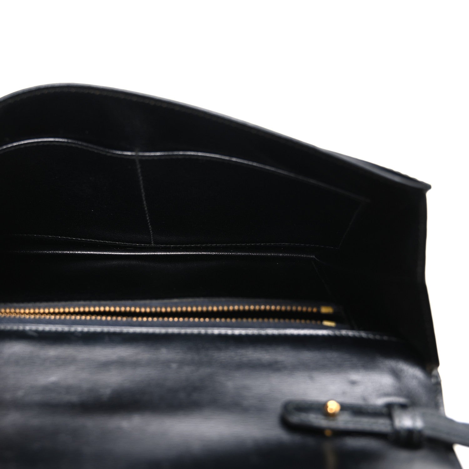 Hermes Box Tassel Shoulder Bag Black 5 of 10