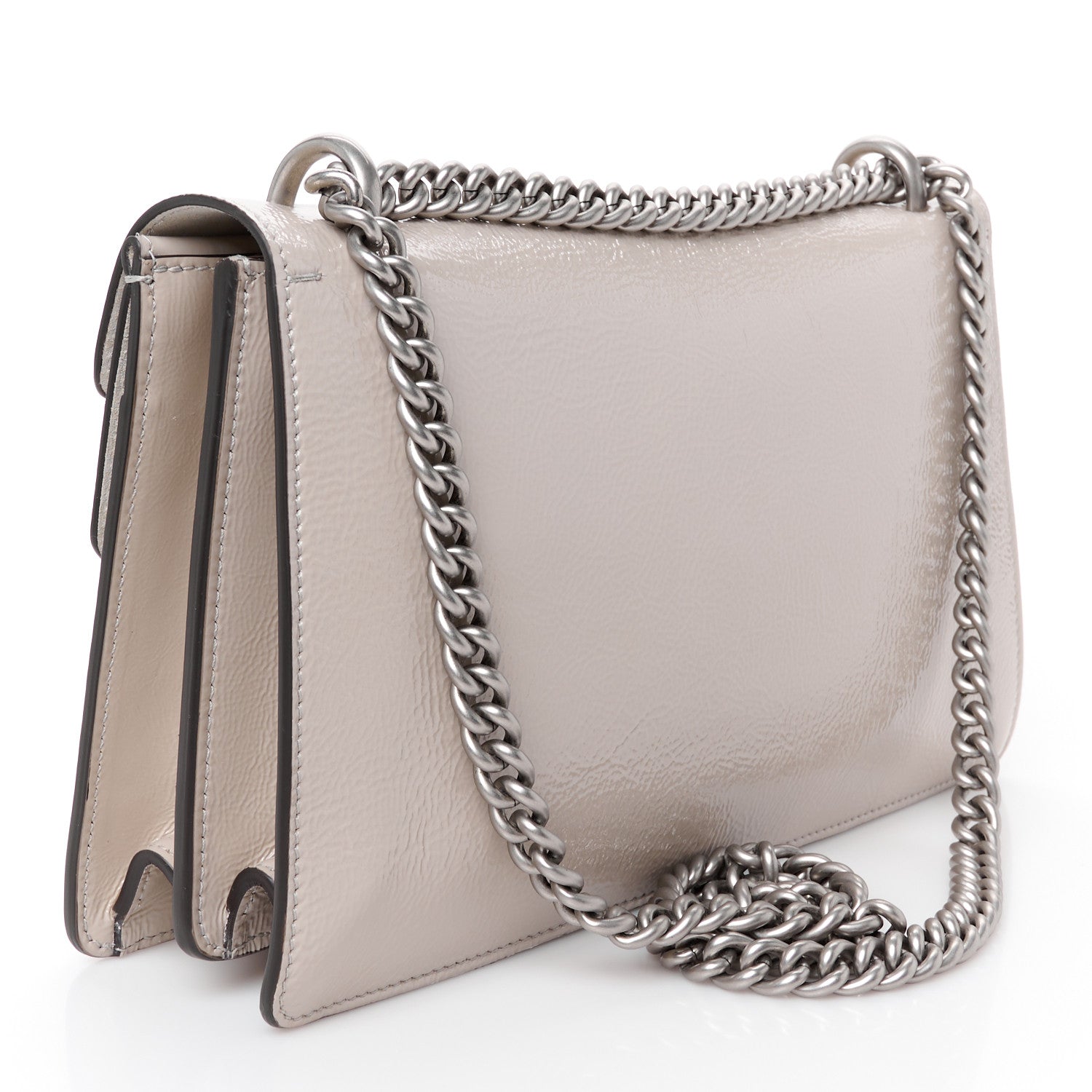 Gucci Crinkled Patent Small Dionysus Shoulder Bag Sphinx 3 of 10