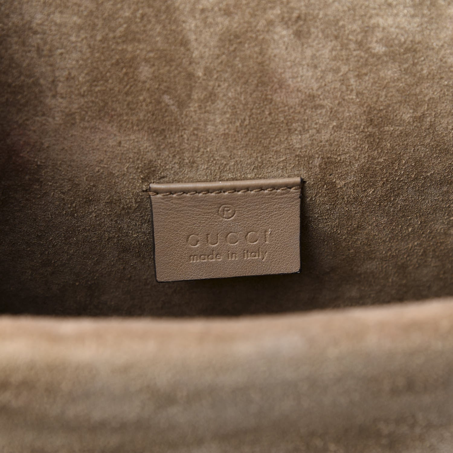 Gucci GG Supreme Monogram Mini Dionysus Shoulder Bag Taupe 7 of 8