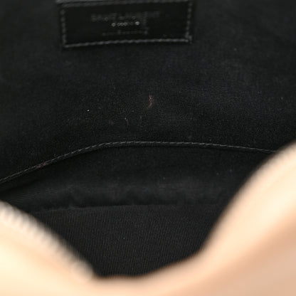 Saint Laurent Lambskin Monogram Small Lou Camera Bag Dark Beige 11 of 15