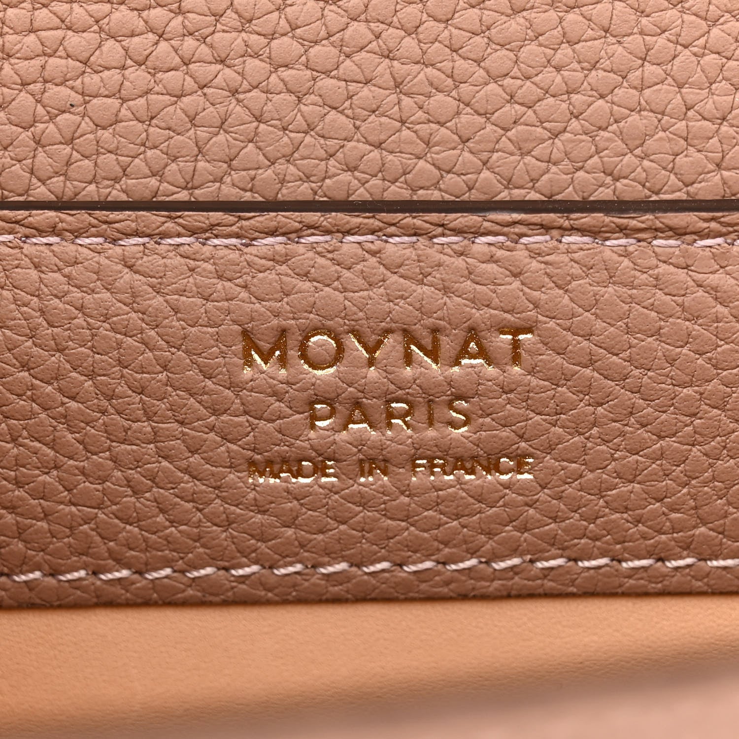 Moynat Taurillon Blush Rejane PM Desert Rose 6 of 10