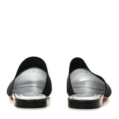 Givenchy Calfskin Bedford Logo Mule Slides 36.5 Black 5 of 8