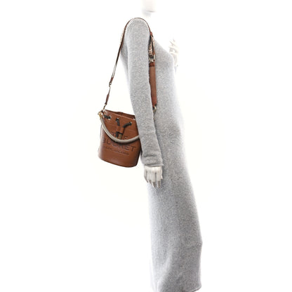 Marc Jacobs Grained Calfskin Mini The Bucket Bag Argan Oil 2 of 11