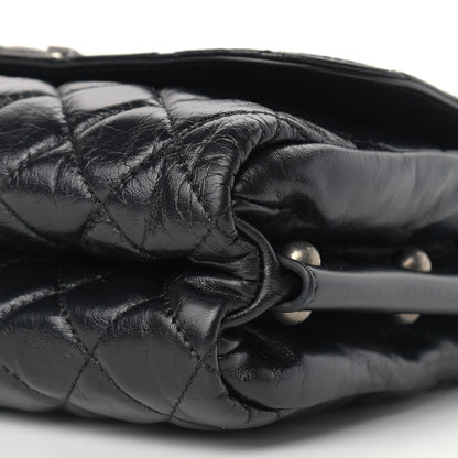 Chanel Glazed Calfskin Quilted Soft Boy Flap Black 9 of 10