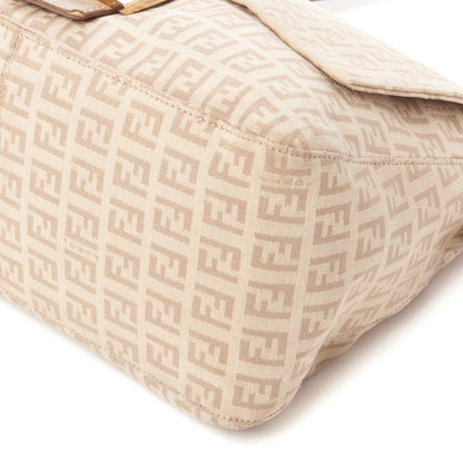 Fendi Zucchino Vitello Mama Baguette Beige Tortora 5 of 9