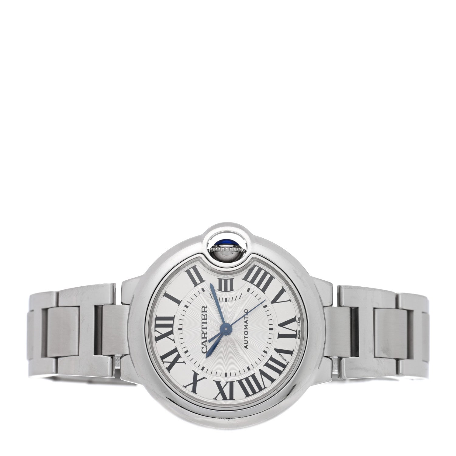 Cartier Stainless Steel 33mm Ballon Bleu De Cartier Automatic Watch 2 of 5