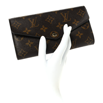 Louis Vuitton Monogram Sarah Wallet NM 2 of 7