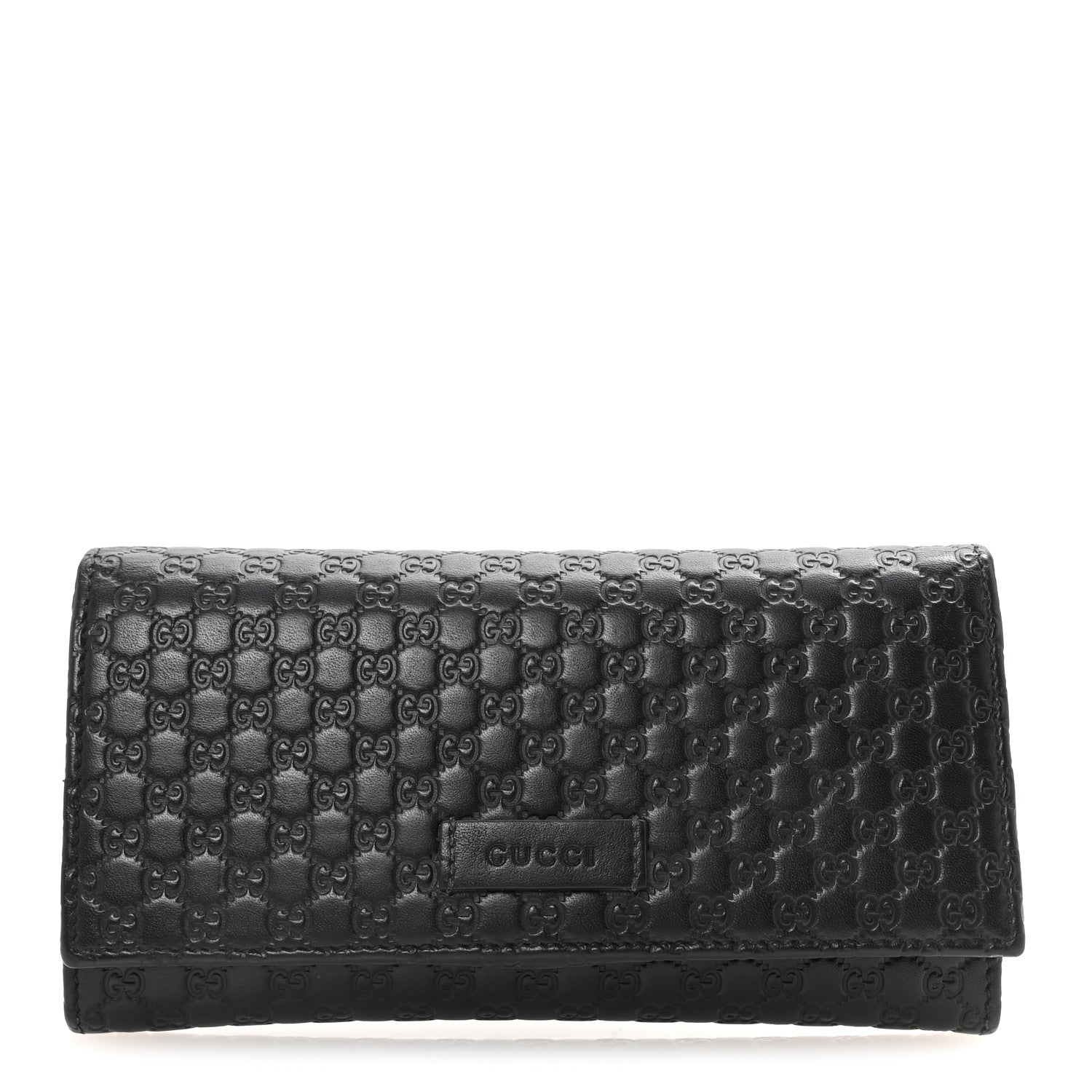 Gucci Soft Microguccissima Continental Wallet Black 1 of 7