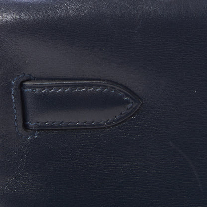 Hermes Box Kelly Retourne 32 Indigo 10 of 40