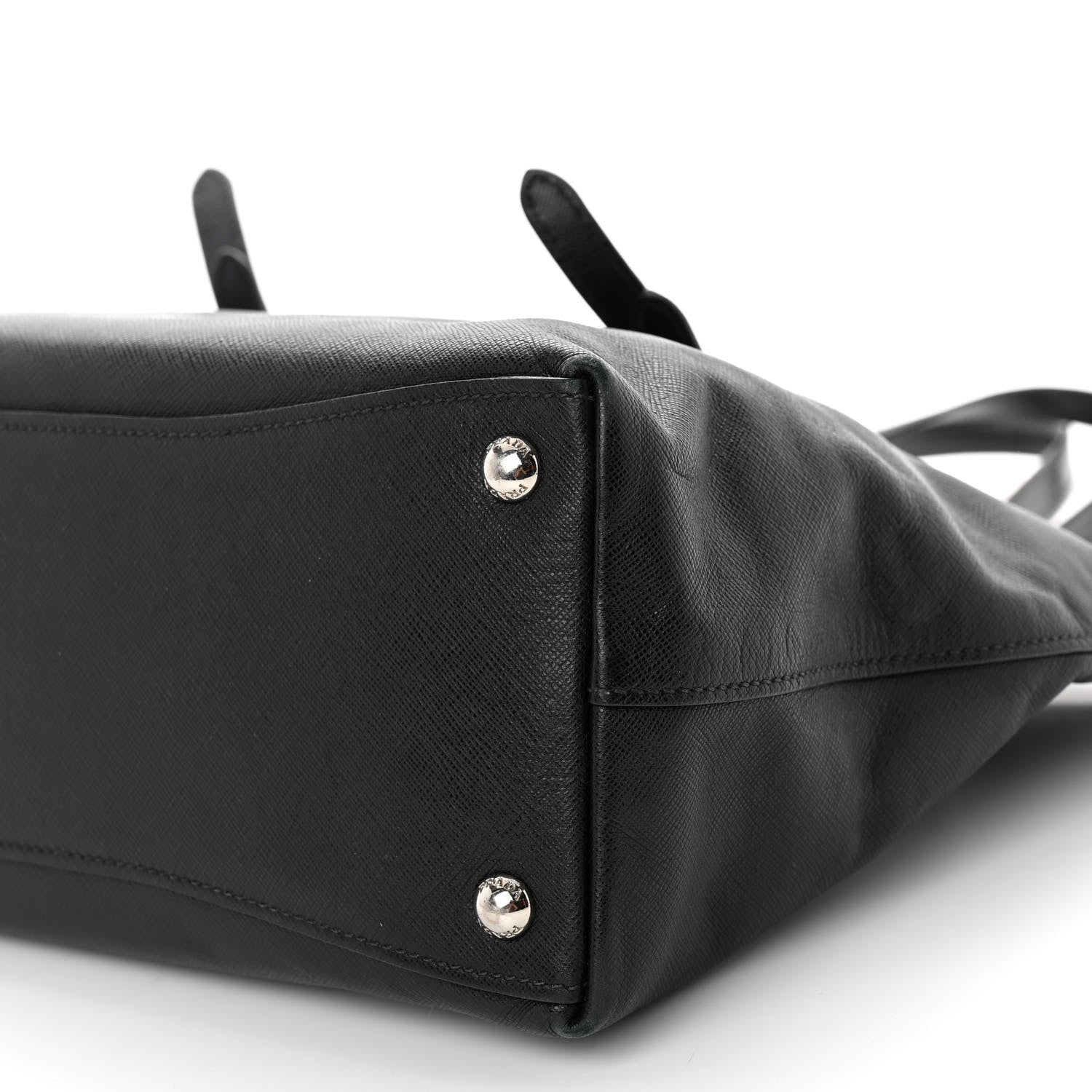 Prada Saffiano Soft Tote Black 9 of 13