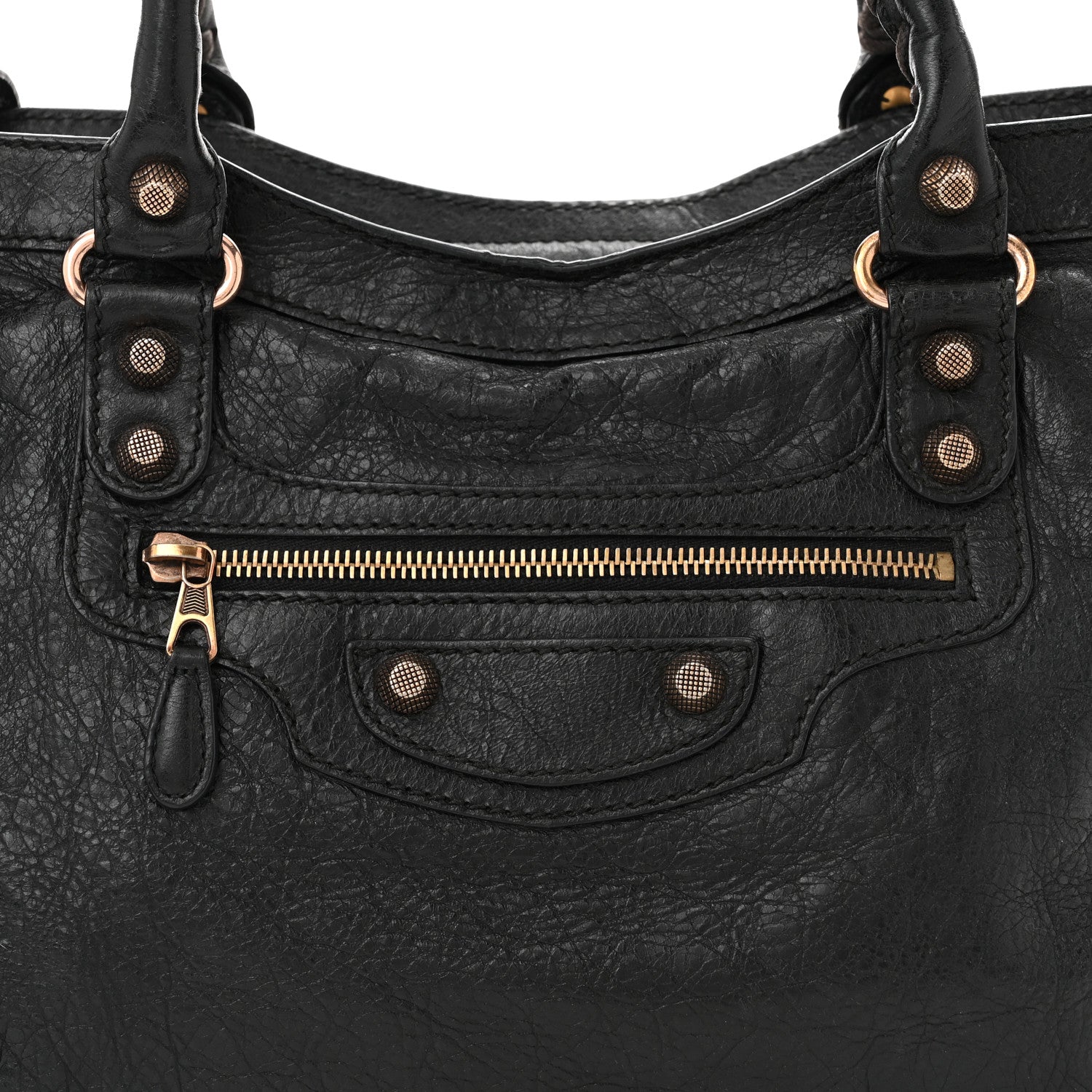 Balenciaga Agneau Giant 12 Rose Gold Hardware City Black 9 of 11