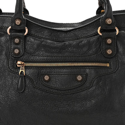 Balenciaga Agneau Giant 12 Rose Gold Hardware City Black 9 of 11