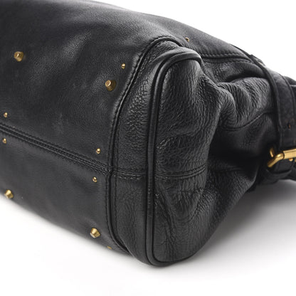 Chloe Calfskin Paddington Satchel Black 8 of 9