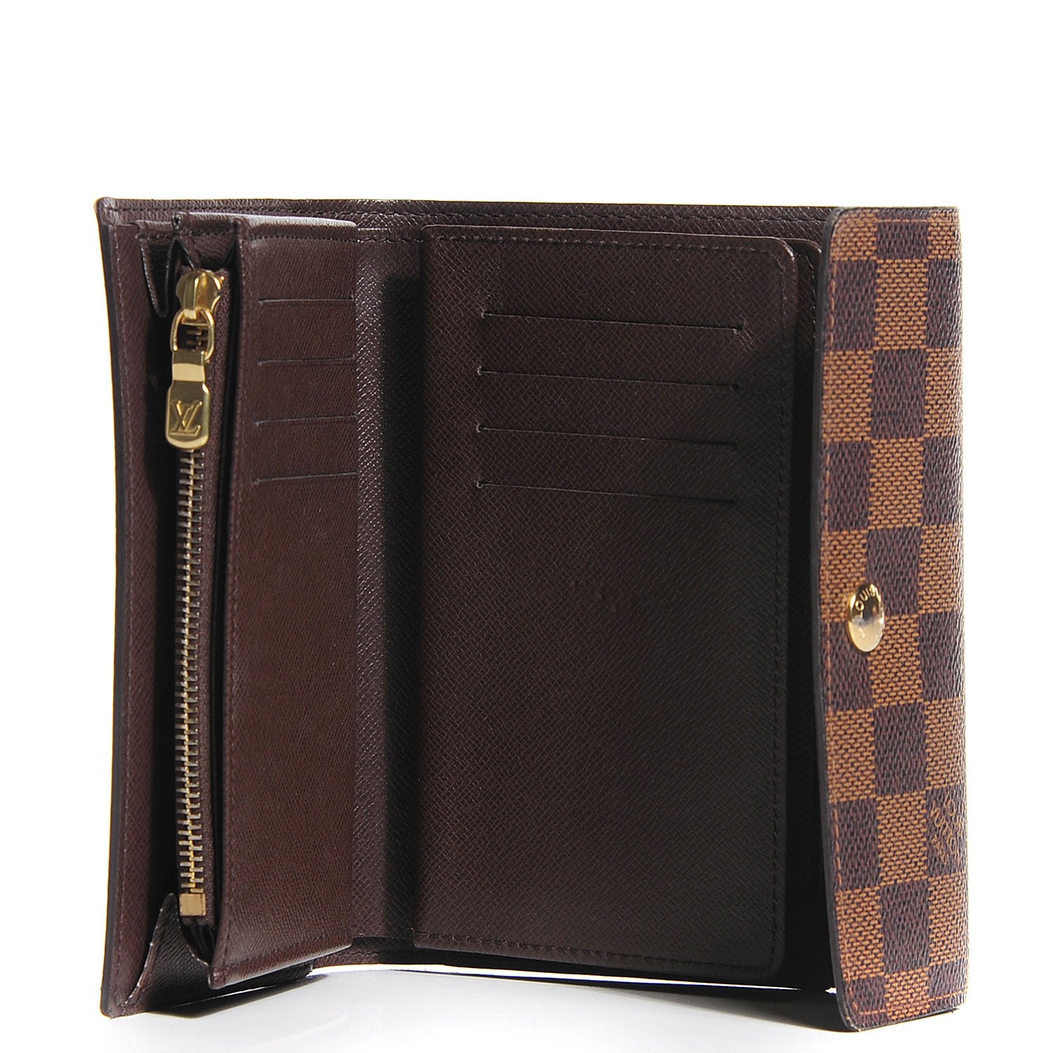 Louis Vuitton Damier Ebene Alexandra Wallet 5 of 8