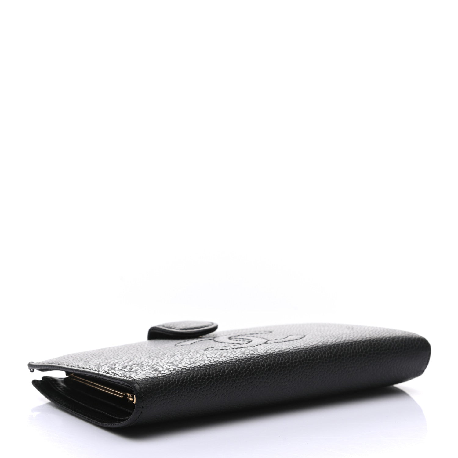 Chanel Caviar Timeless CC French Wallet Black 4 of 11