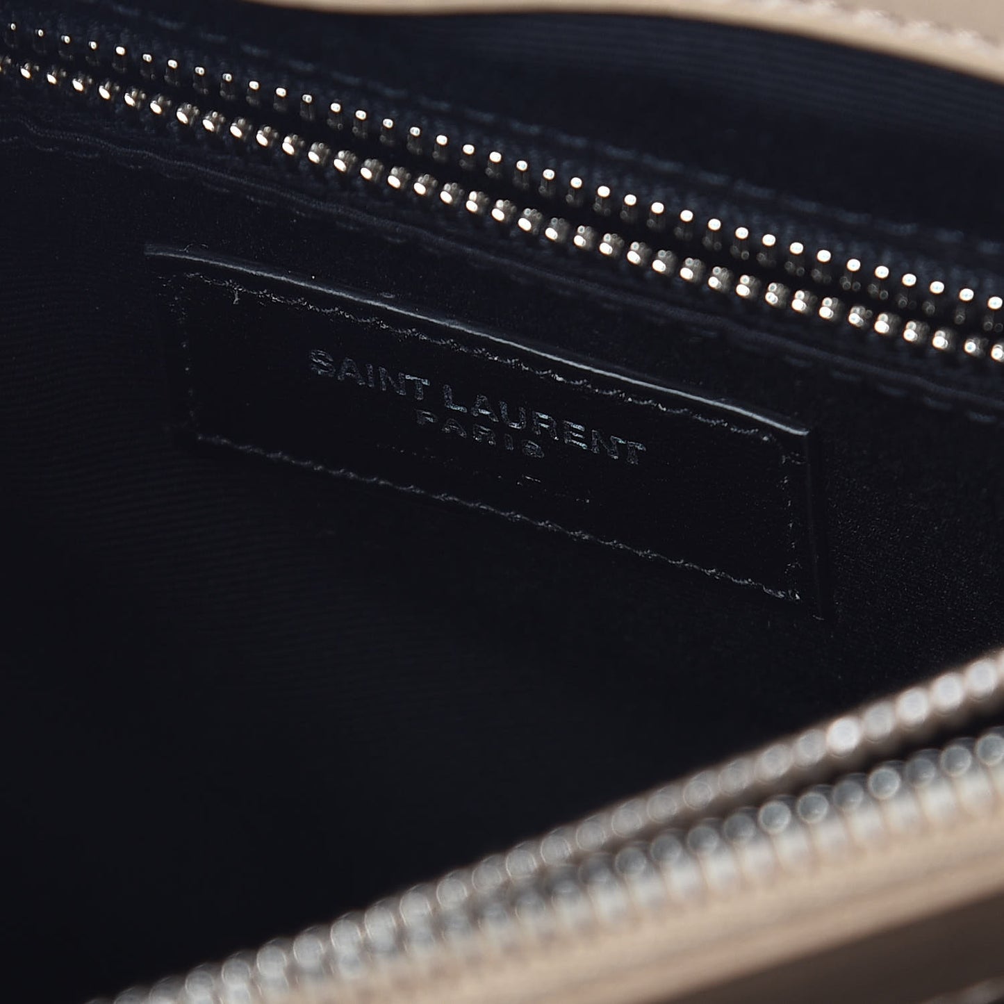 Calfskin Y Quilted Monogram Medium Loulou Chain Satchel Dark Beige