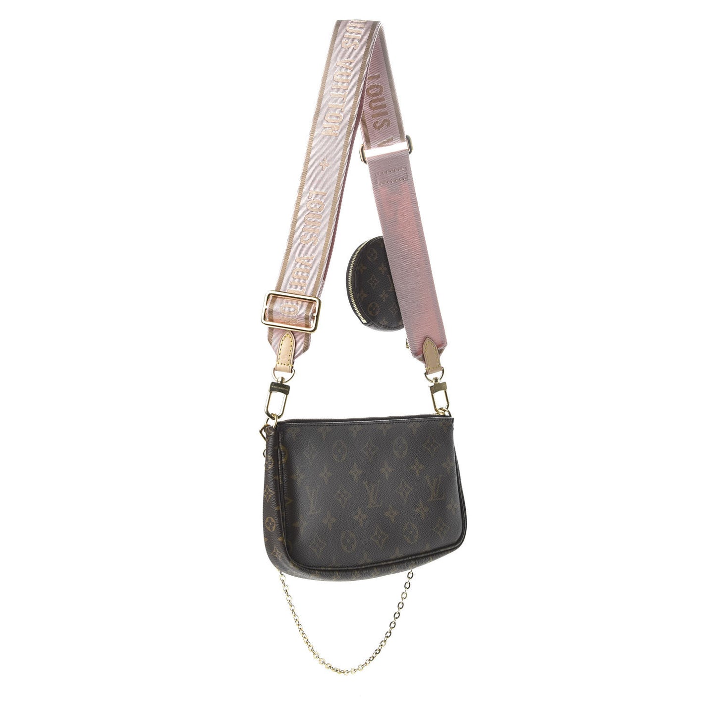 Monogram Multi Pochette Accessories Rose Clair
