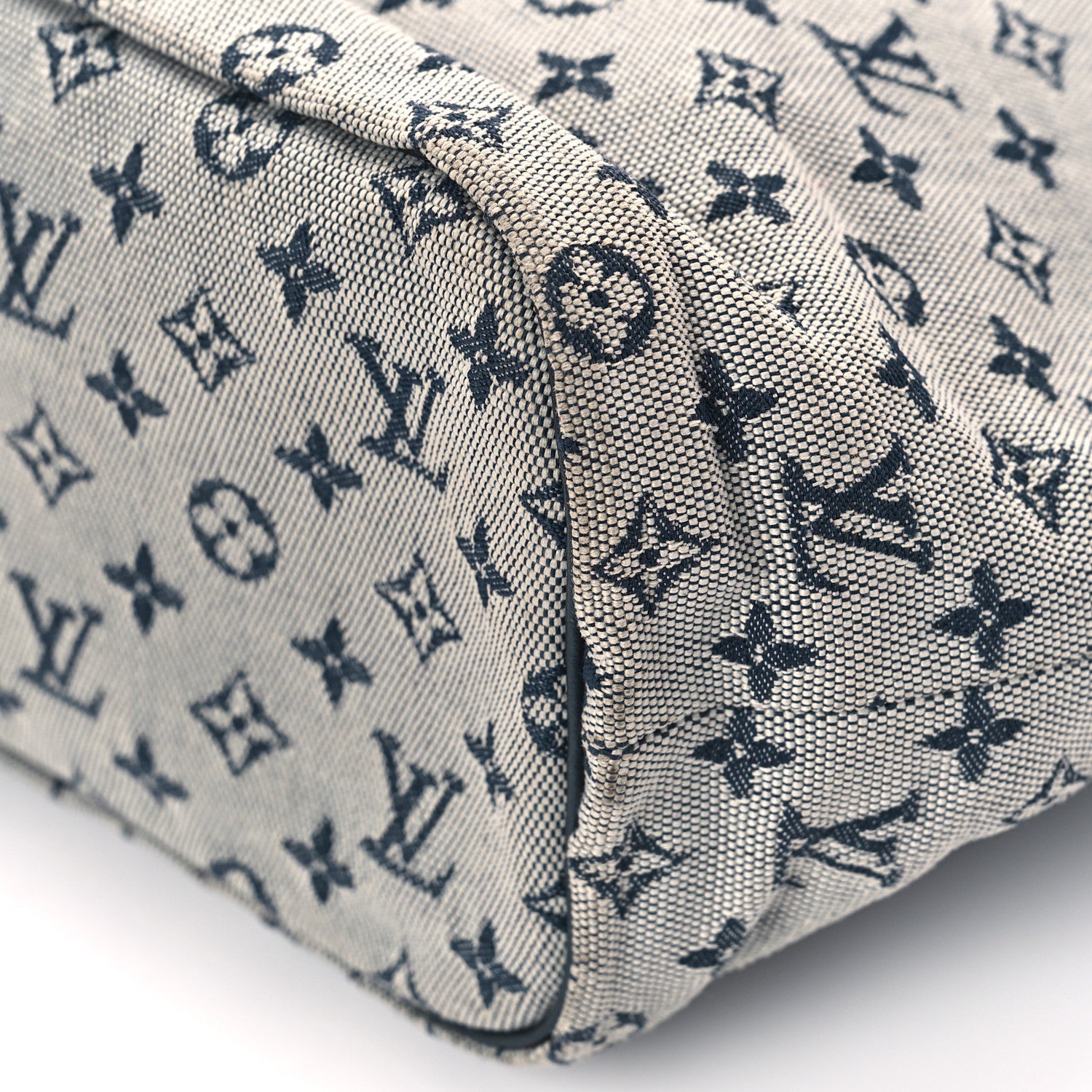 Louis Vuitton Mini Monogram Lucille GM Blue 7 of 8